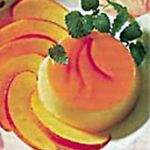 Flan de manzana