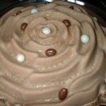  Mousse de chocolate y turrn