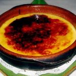 Crema catalana con fresones