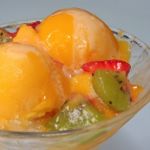 Helado de mandarina